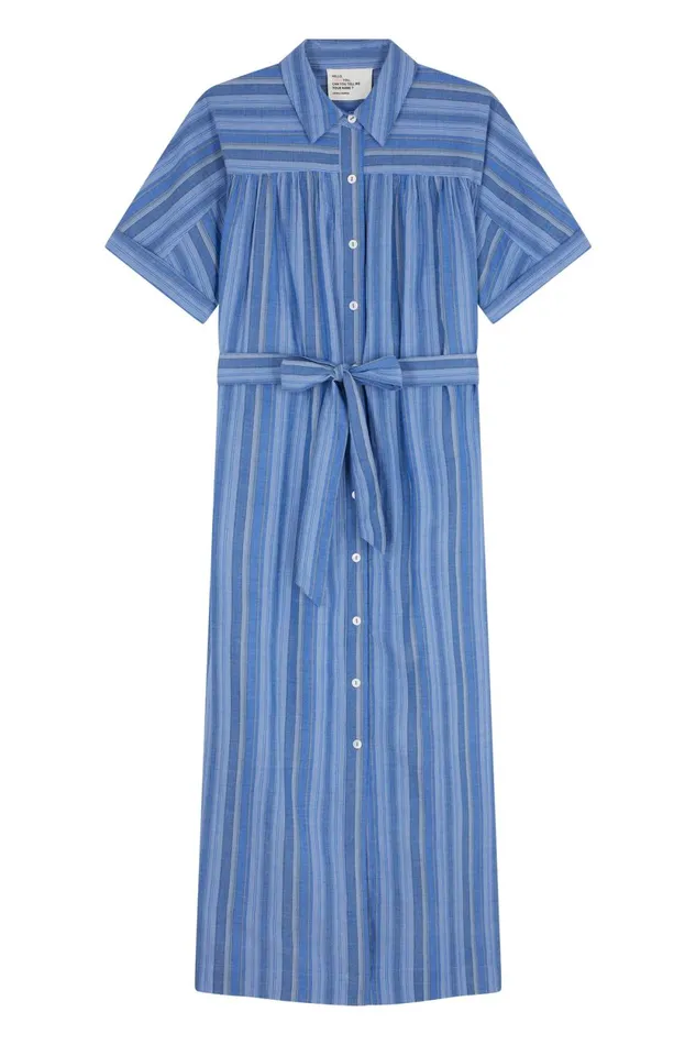 Dresses Women Leon and Harper Robe Roka Strght Blue