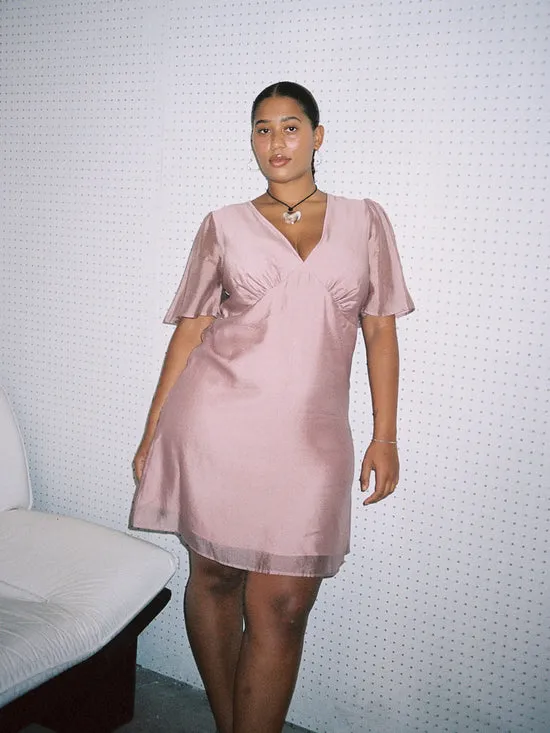 Dresses Women Lisa Says Gah Grace Mini Dress Ballet Pink Organza Dresses Women Lisa Says Gah Grace Mini Dress Ballet Pink Organza