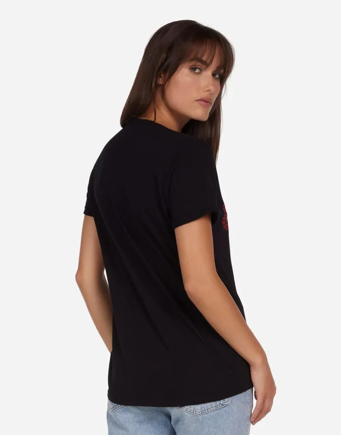 Edda Elements Biting Lip Black Women039s Lauren Moshi Short Sleeve