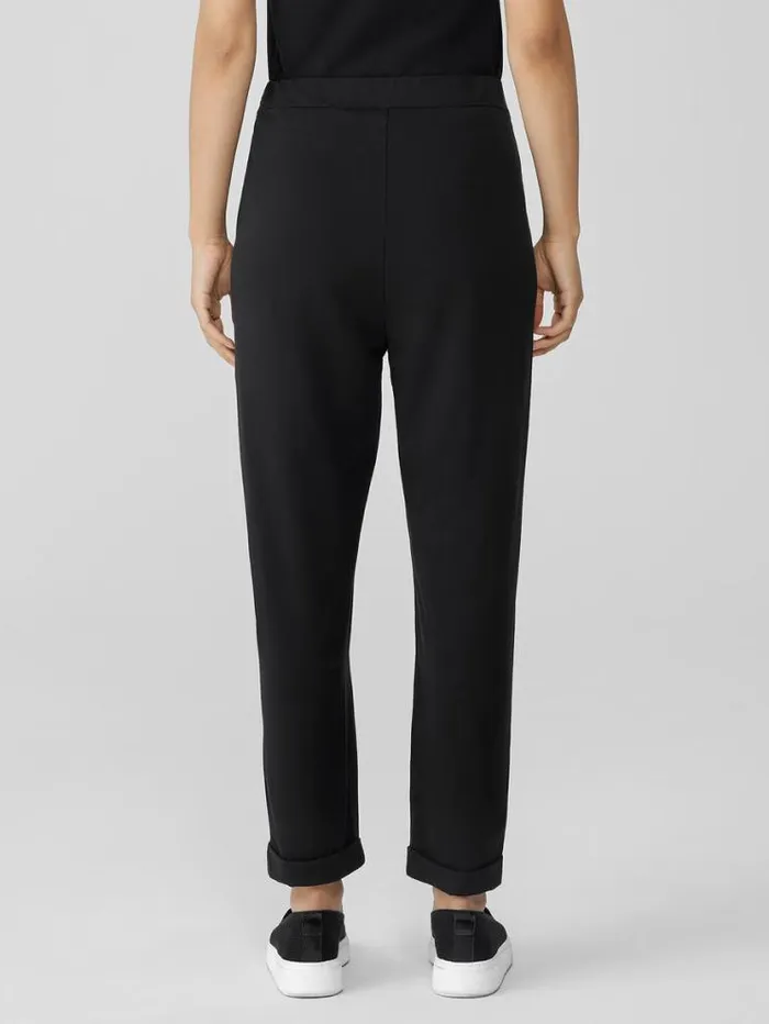 Eileen Fisher Pants Shorts and Jumpsuits Pima Cotton Stretch Jersey Pant Black 8211 Shop