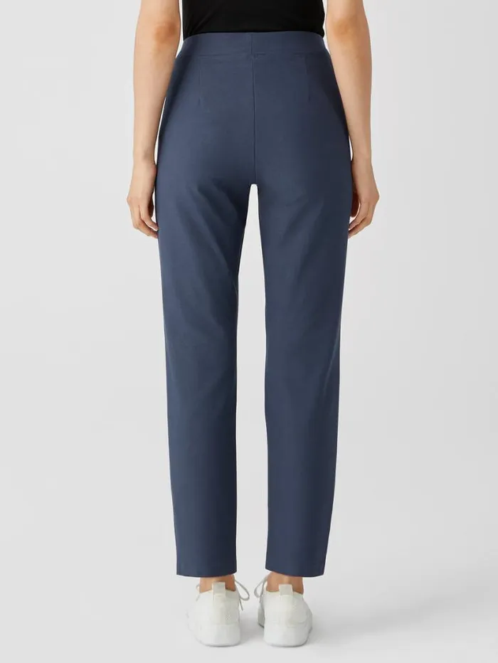 Eileen Fisher Pants Shorts and Jumpsuits Washable Stretch Crepe Pant Ocean 8211 Shop