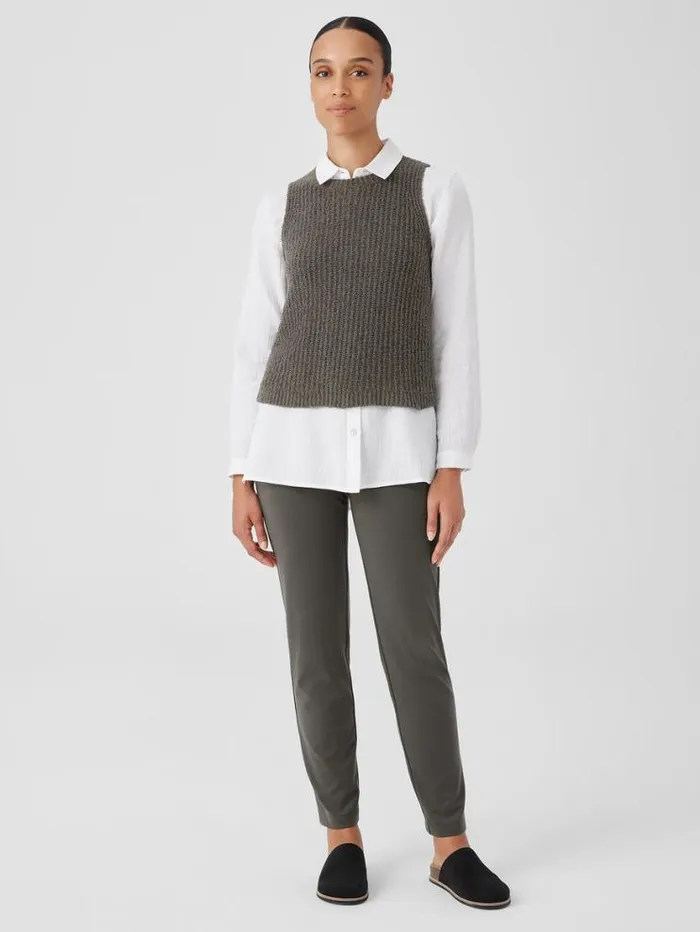 Eileen Fisher Sweaters and Cardigans Cotton Fluff Crew Neck Top Grove 8211 Shop