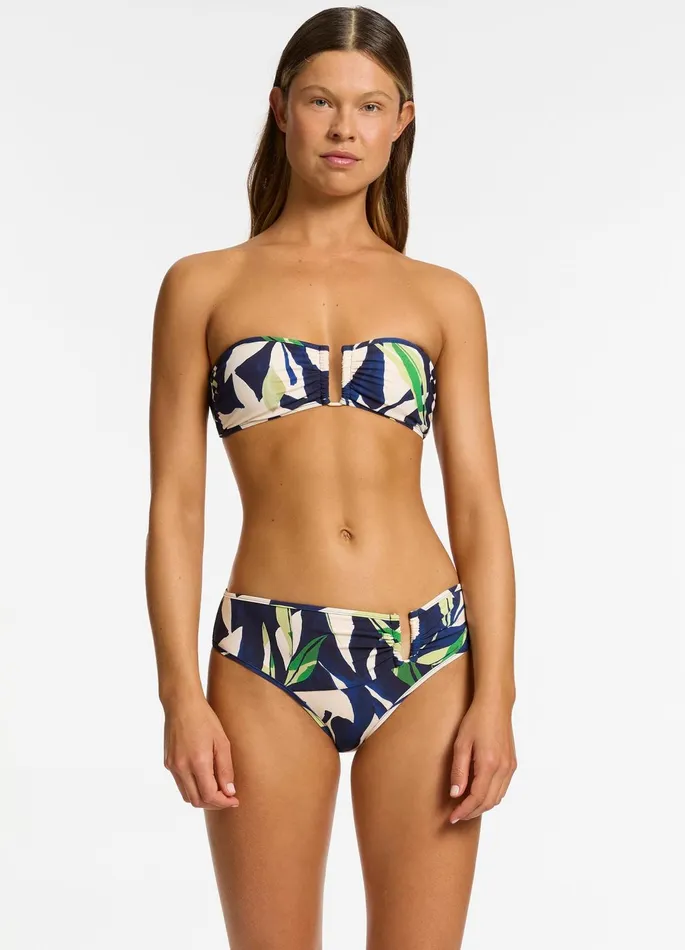 Fauna Bandeau Bikini Top Ink Women JETS Australia Bandeau Bikini Tops