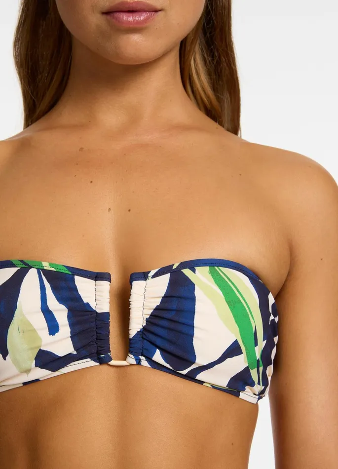 Fauna Bandeau Bikini Top Ink Women JETS Australia Bandeau Bikini Tops