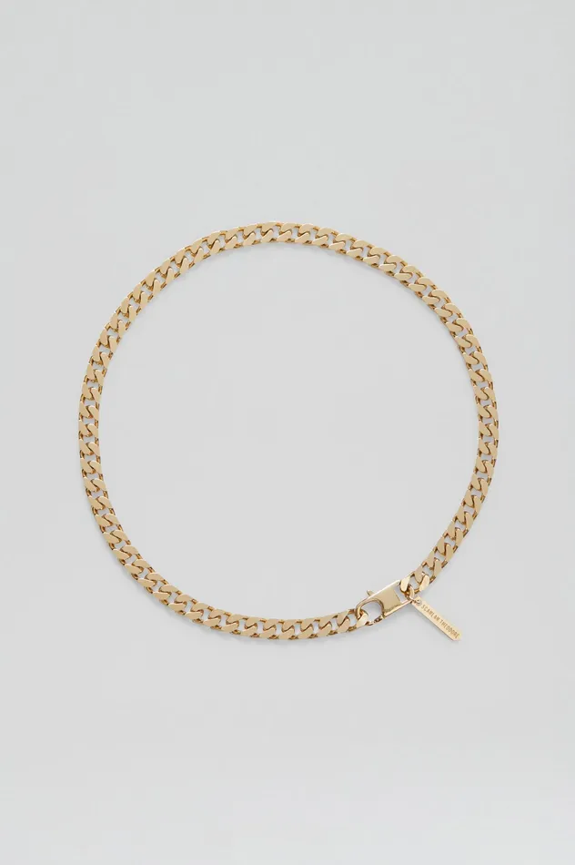 FLAT CHAIN CHOKER LIGHTGOLD Women Jewelry Scanlan Theodore FLAT CHAIN CHOKER LIGHTGOLD Women Jewelry Scanlan Theodore