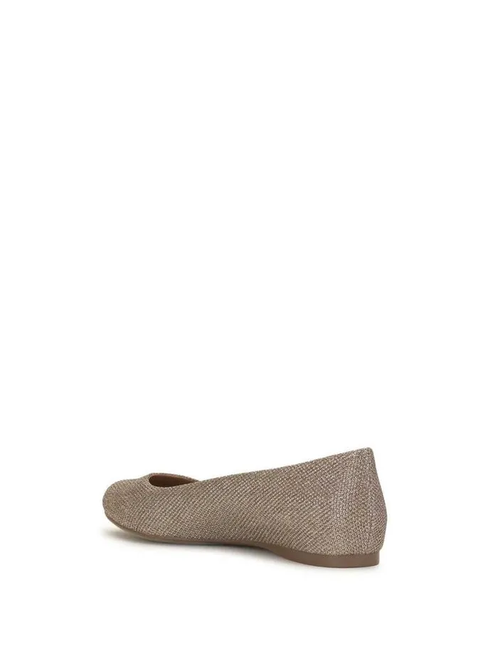 Flats Shoes Jessica Simpson Mareike Ballet Flat In Gold Sparkle