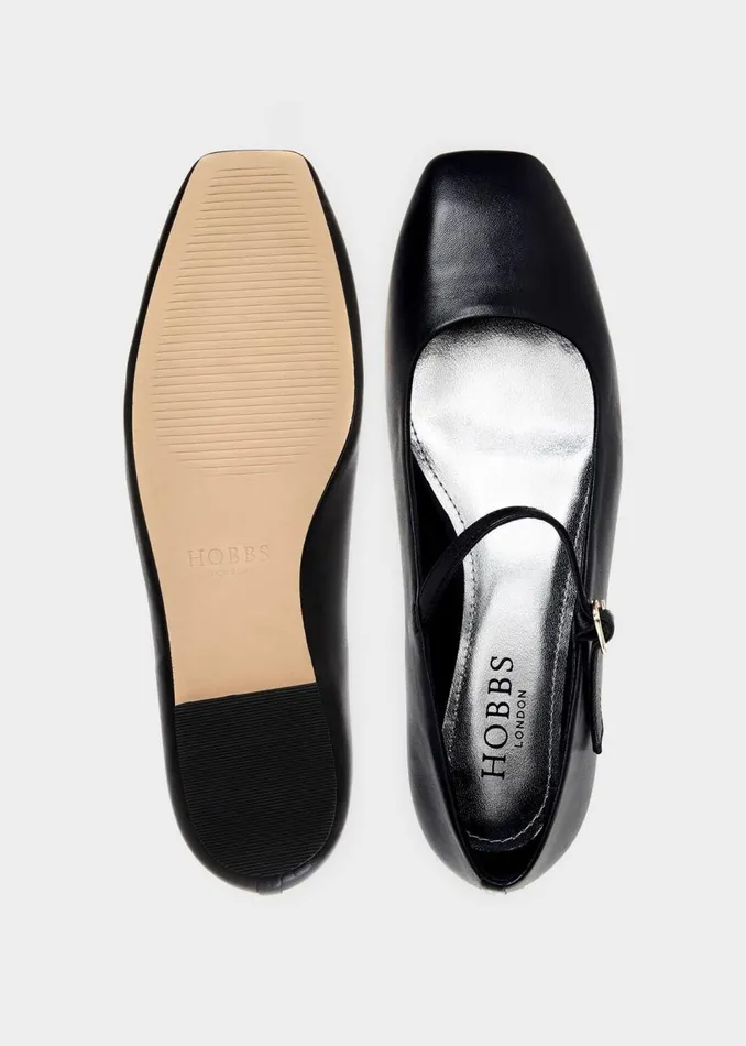 Flats Women HOBBS Chrissy Mary Jane Black