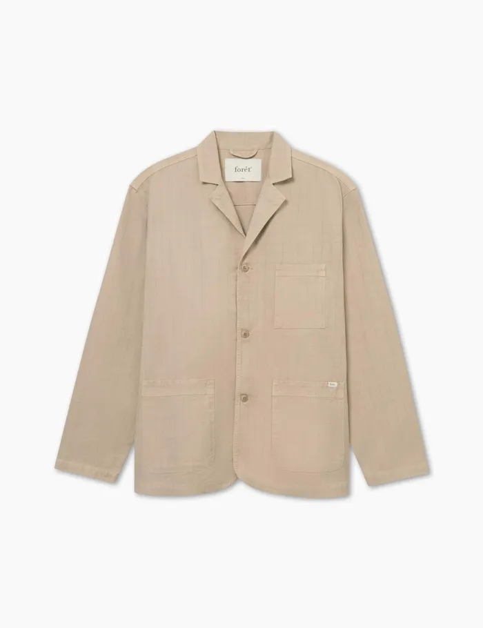 Fort Blazers VALLEY UNCONSTRUCTED BLAZER Khaki 8211 Men