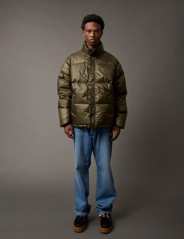 Fort Jackets OAT PUFFER JACKET Dark Moss 8211 Men