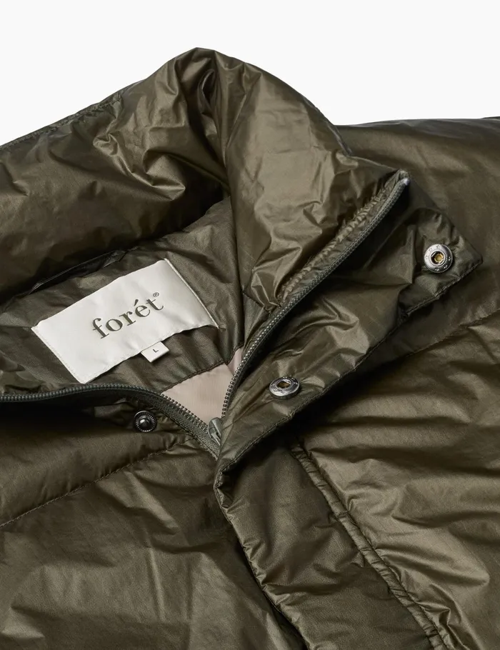 Fort Jackets OAT PUFFER JACKET Dark Moss 8211 Men