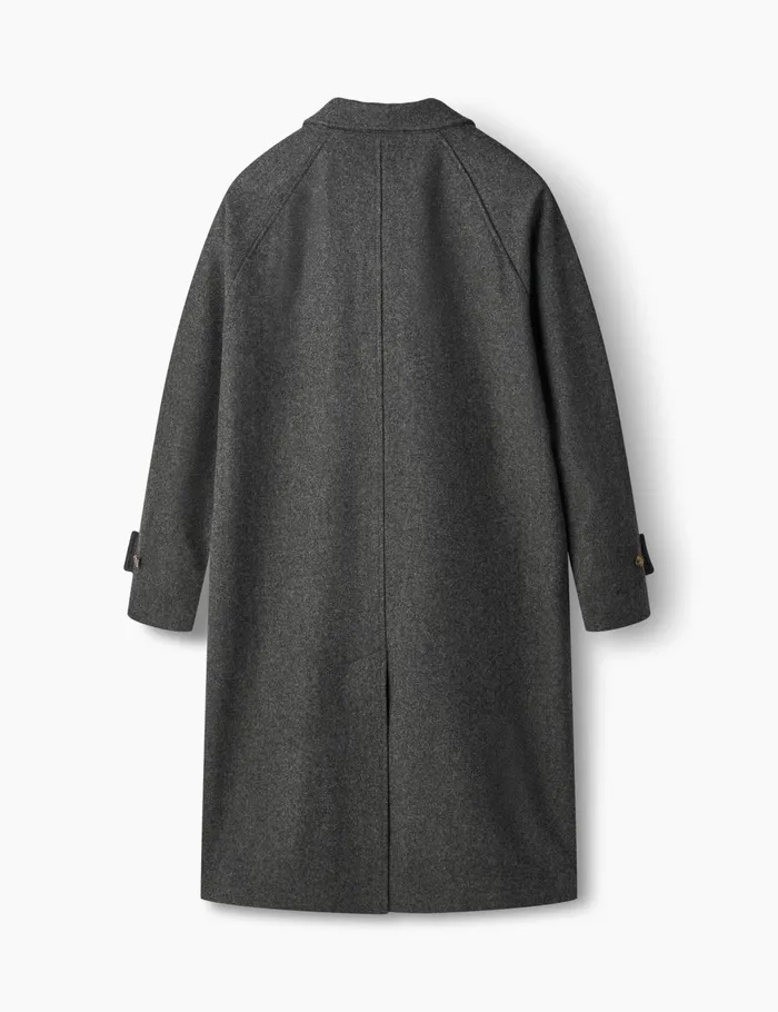 Fort Jackets PINE WOOL COAT Dark Grey Melang 8211 Men Fort Jackets PINE WOOL COAT Dark Grey Melang 8211 Men