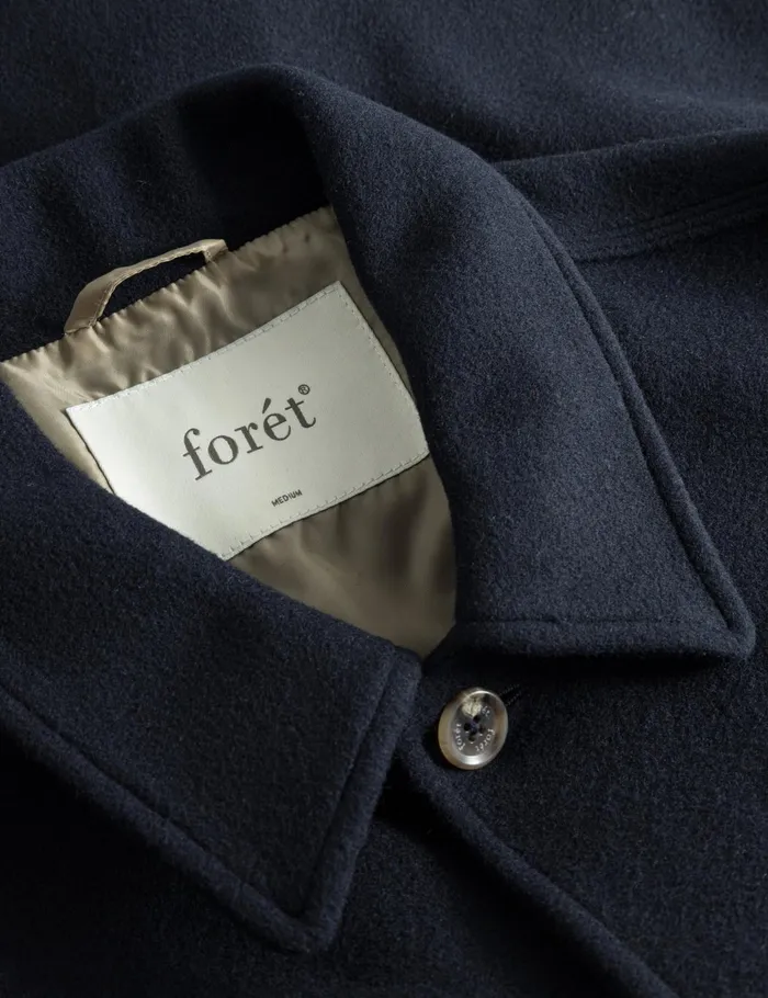 Fort Overshirts LODGE WOOL JACKET Navy 8211 Men