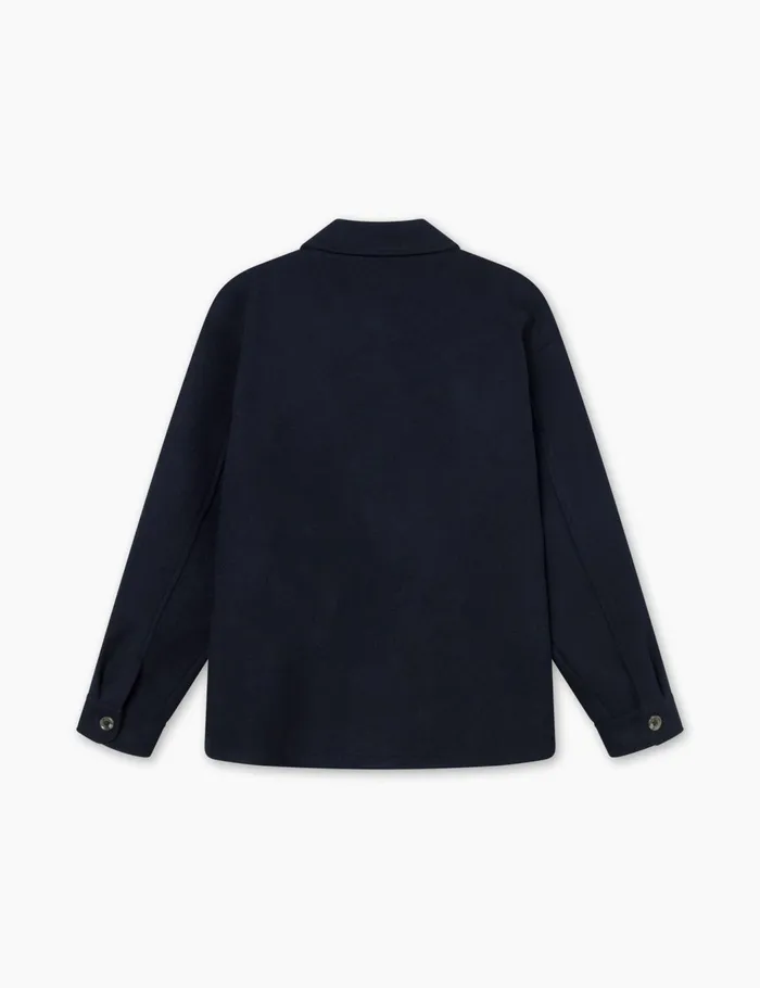 Fort Overshirts LODGE WOOL JACKET Navy 8211 Men