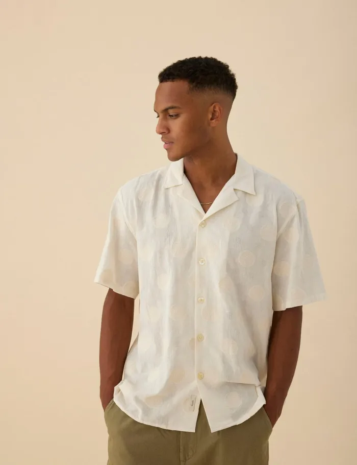 Fort Shirts CIRCLE SHIRT Cloud 8211 Men
