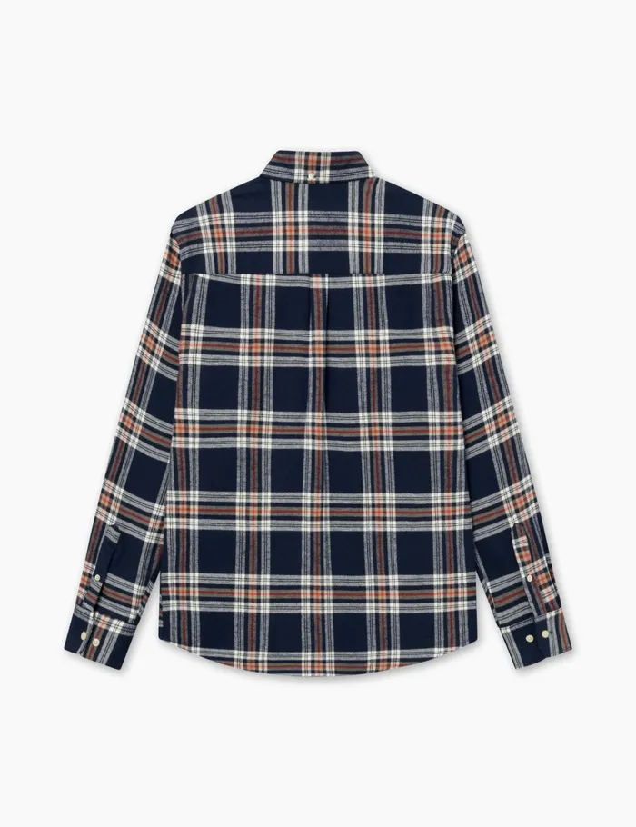 Fort Shirts HORNET FLANNEL SHIRT Navy 8211 Men Fort Shirts HORNET FLANNEL SHIRT Navy 8211 Men