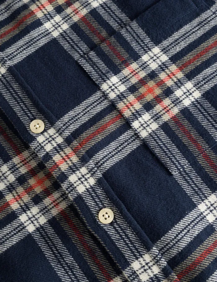 Fort Shirts HORNET FLANNEL SHIRT Navy 8211 Men Fort Shirts HORNET FLANNEL SHIRT Navy 8211 Men