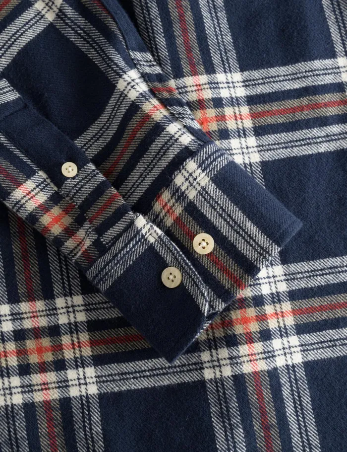 Fort Shirts HORNET FLANNEL SHIRT Navy 8211 Men Fort Shirts HORNET FLANNEL SHIRT Navy 8211 Men