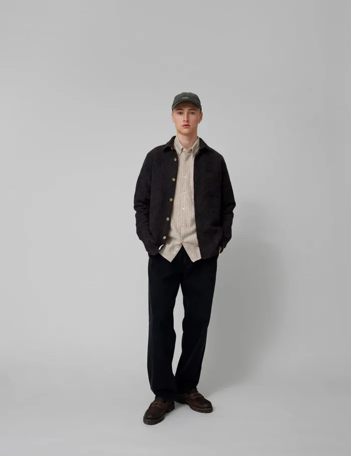 Fort Shirts MAP JACQUARD SHIRT Dark Grey 8211 Men Fort Shirts MAP JACQUARD SHIRT Dark Grey 8211 Men