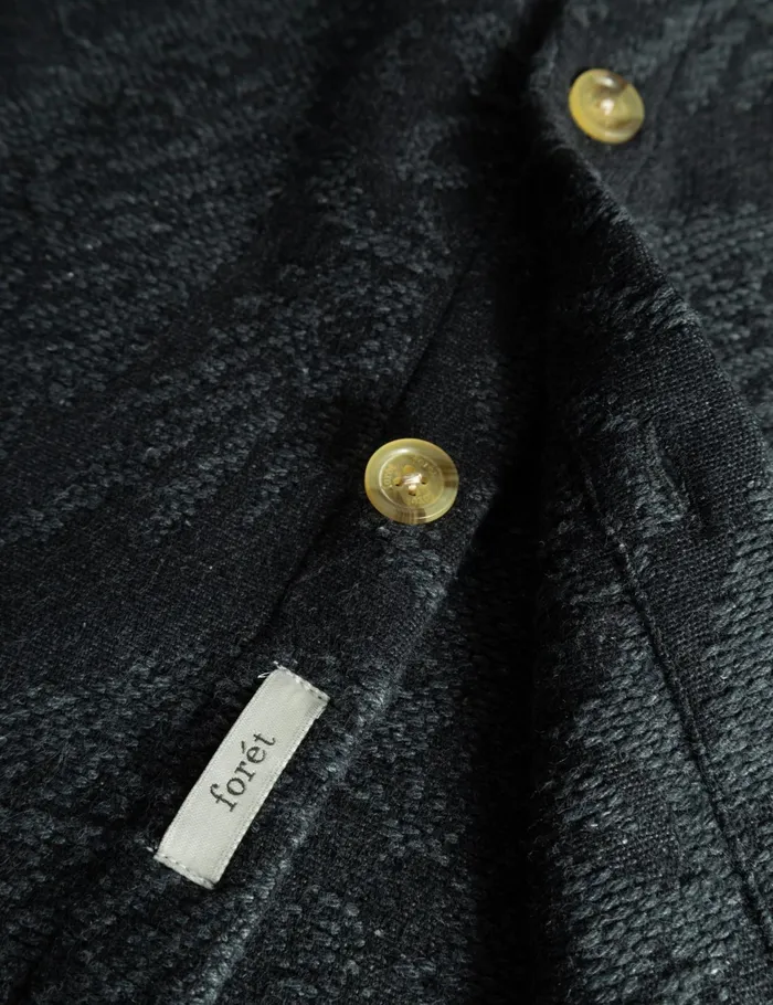 Fort Shirts MAP JACQUARD SHIRT Dark Grey 8211 Men Fort Shirts MAP JACQUARD SHIRT Dark Grey 8211 Men