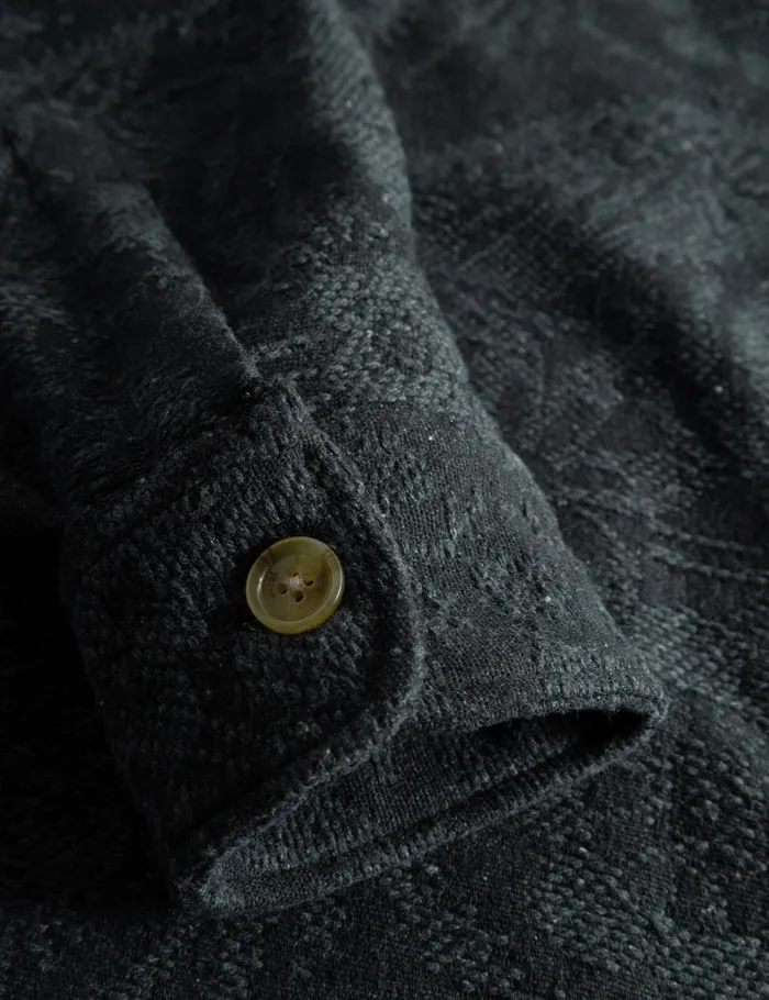 Fort Shirts MAP JACQUARD SHIRT Dark Grey 8211 Men Fort Shirts MAP JACQUARD SHIRT Dark Grey 8211 Men