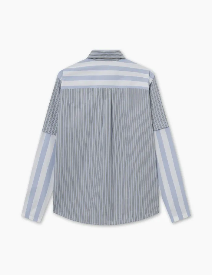 Fort Shirts REST SHIRT Light Bluecloud 8211 Men