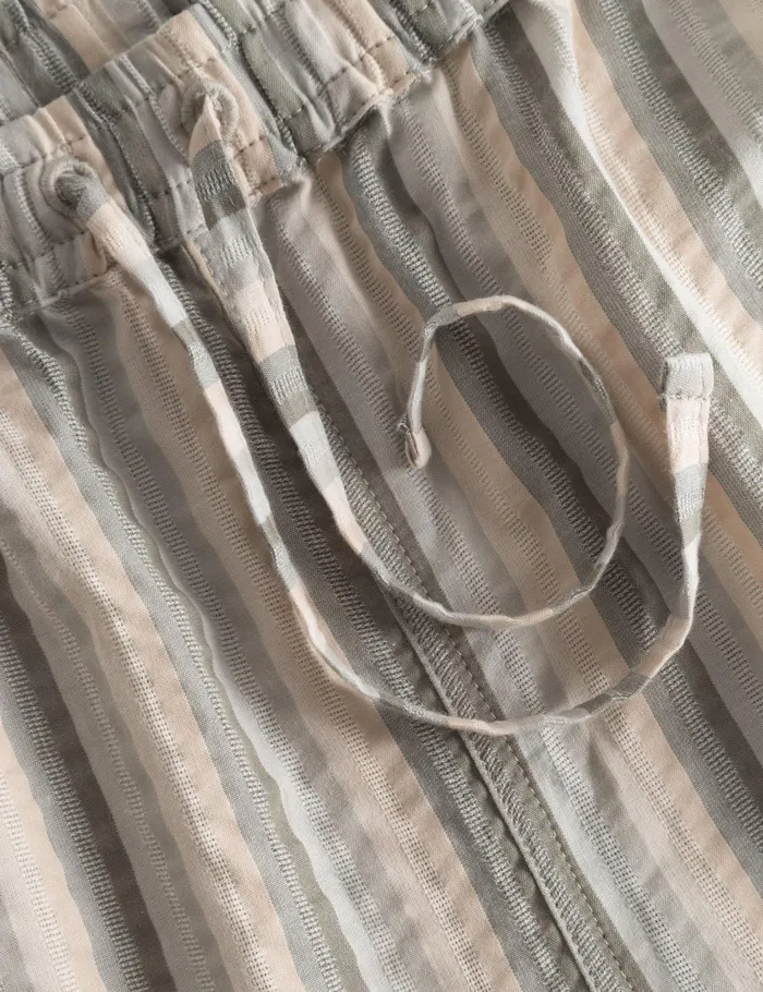 Fort Shorts OTTER SEERSSUCKER SHORTS Grey Stripe 8211 Men