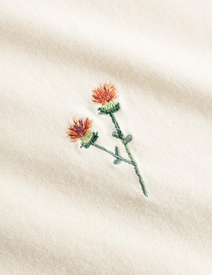 Fort TShirts FLOWER TSHIRT Cloud 8211 Men