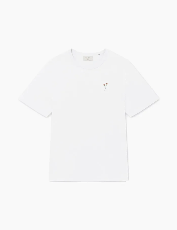 Fort TShirts FLOWER TSHIRT White 8211 Men