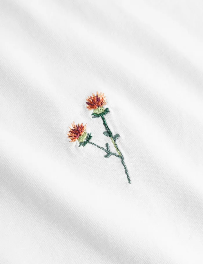 Fort TShirts FLOWER TSHIRT White 8211 Men Fort TShirts FLOWER TSHIRT White 8211 Men