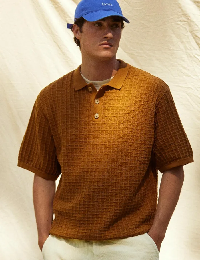 Fort TShirts LOCH POLO KNIT Rubber 8211 Men Fort TShirts LOCH POLO KNIT Rubber 8211 Men