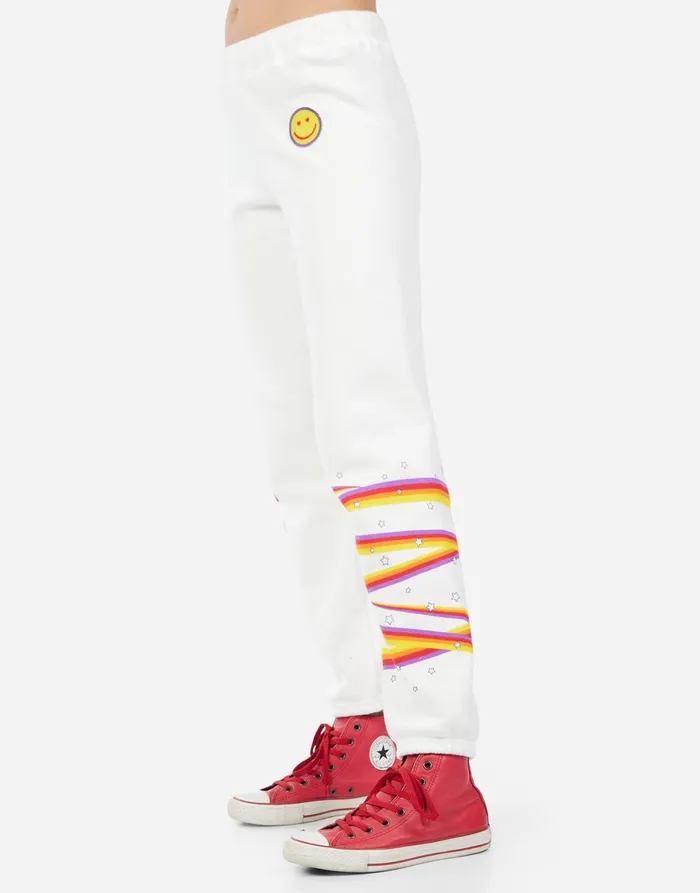 Gia Keep Dreaming Milk Women039s Lauren Moshi Long Sweatpants