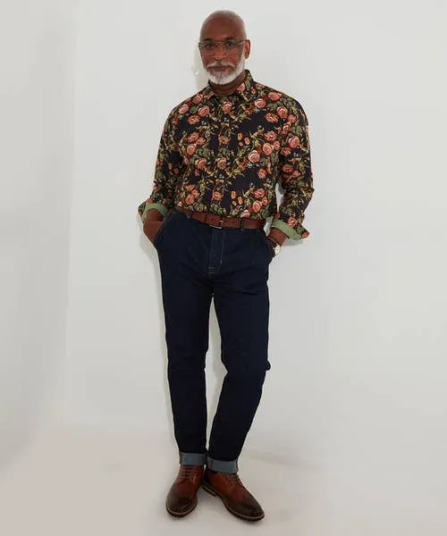 Gifts Joebrowns Apparel Tapestry Floral Shirt Black Gifts Joebrowns Apparel Tapestry Floral Shirt Black