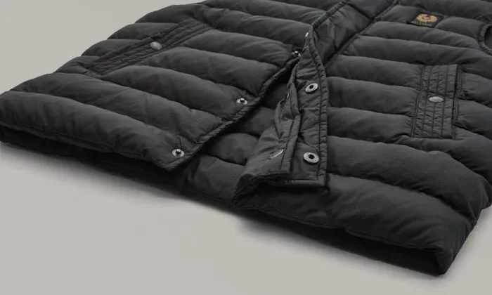 Gilets Men Belstaff Climate Motorcycle Vest Black Gilets Men Belstaff Climate Motorcycle Vest Black