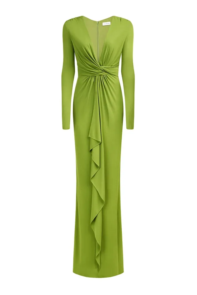 Gowns Women Halston Yolanda Gown In Jersey Jungle