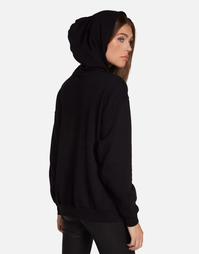 Harmony Def Leppard Truck W Crystals Black Women039s Lauren Moshi Hoodies