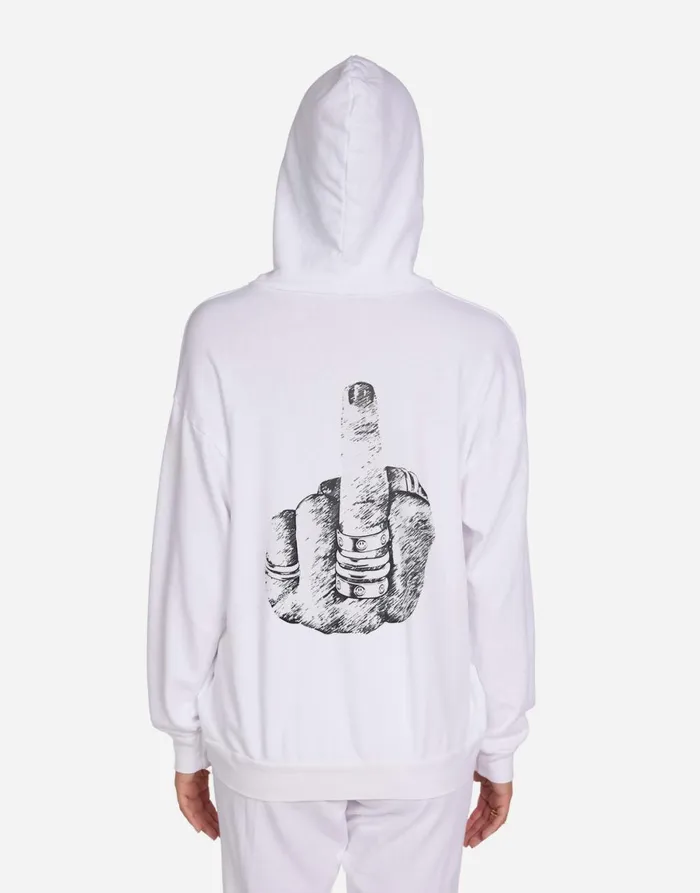 Harmony Fxck You White Women039s Lauren Moshi Hoodies