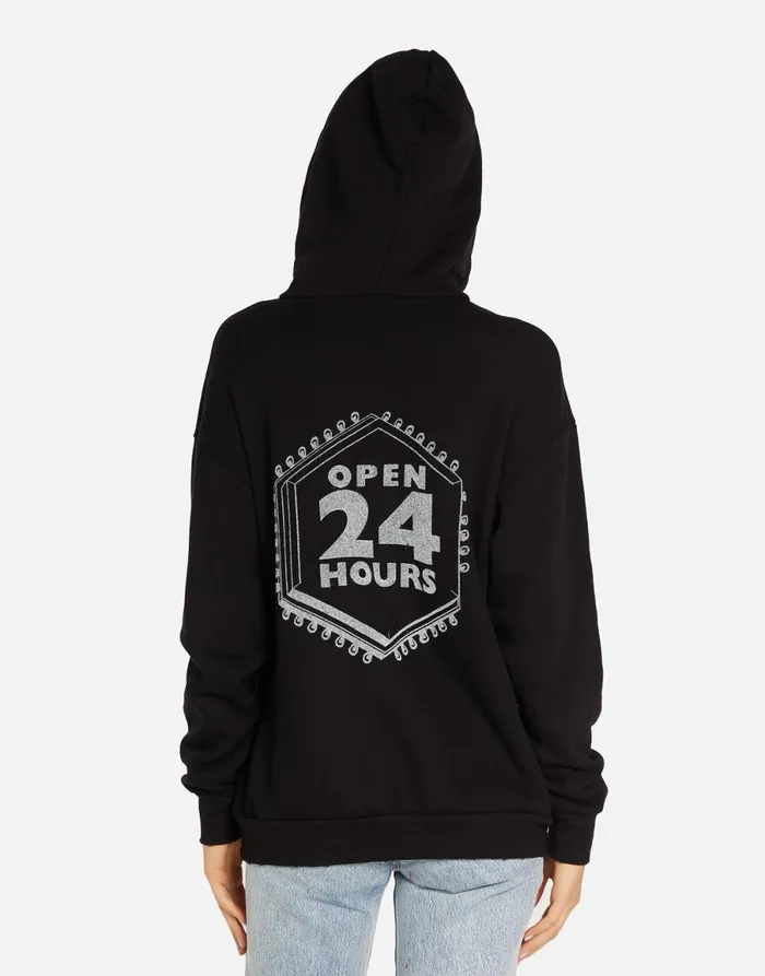 Harmony Mels DriveIn Black Women039s Lauren Moshi Hoodies