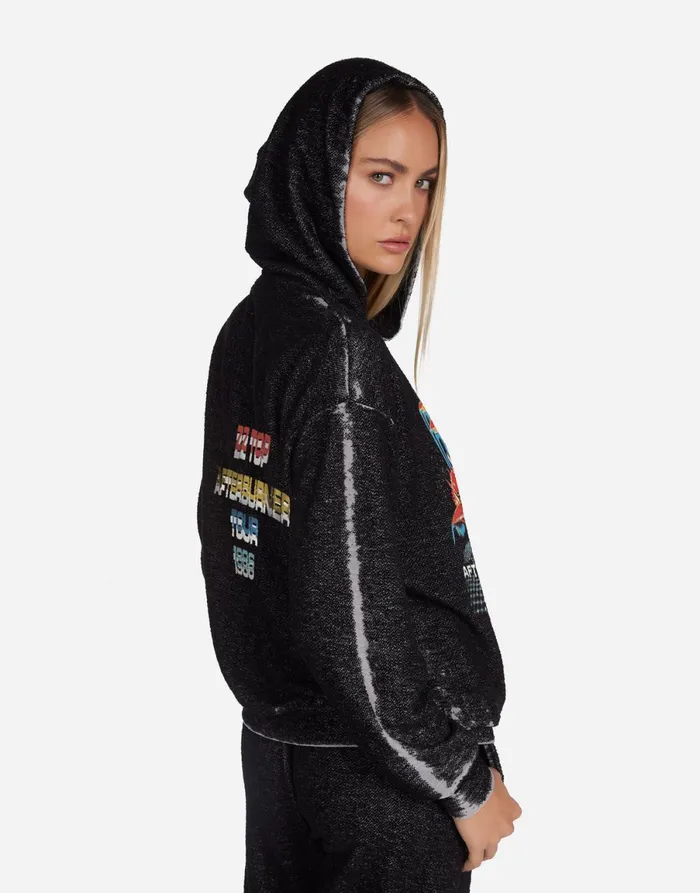 Harmony ZZ Top Afterburner Black Burnout Women039s Lauren Moshi Long Sleeve