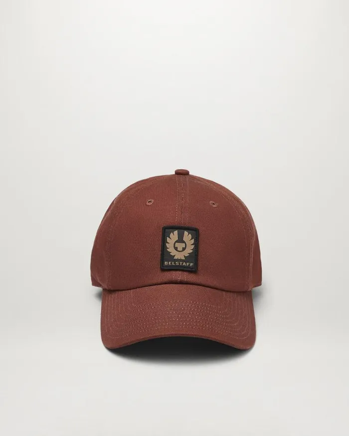Hats MenWomen Belstaff Phoenix Logo Cap Deep Copper Hats MenWomen Belstaff Phoenix Logo Cap Deep Copper