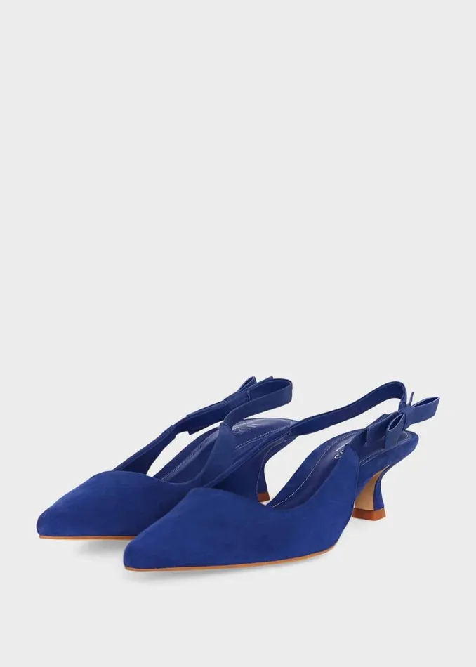 Heels Women HOBBS Safia Slingback Lapis Blue