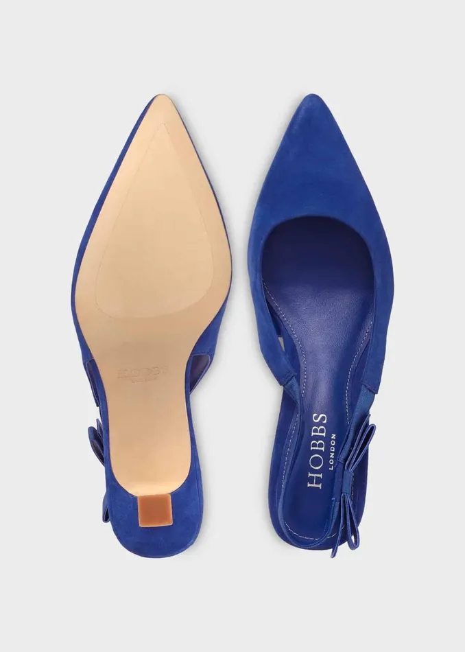 Heels Women HOBBS Safia Slingback Lapis Blue