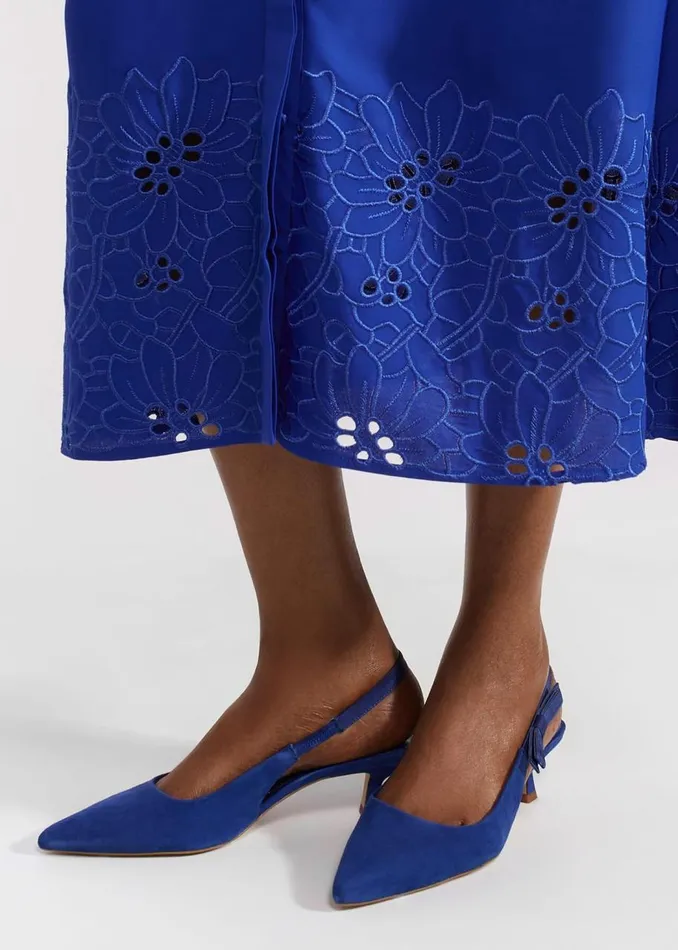 Heels Women HOBBS Safia Slingback Lapis Blue
