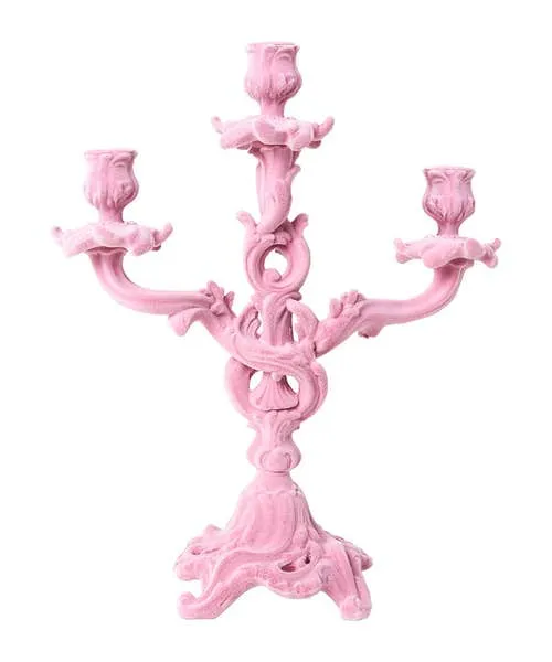Home Accessories Joebrowns Homeware Soft Pink Flock Ornate Candle Holder Pink Home Accessories Joebrowns Homeware Soft Pink Flock Ornate Candle Holder Pink