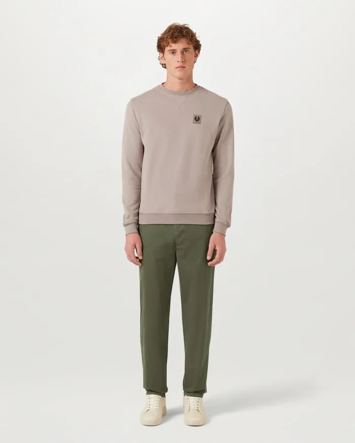 Hoodies and Sweatshirts Men Belstaff Belstaff Sweatshirt Pumice Hoodies and Sweatshirts Men Belstaff Belstaff Sweatshirt Pumice
