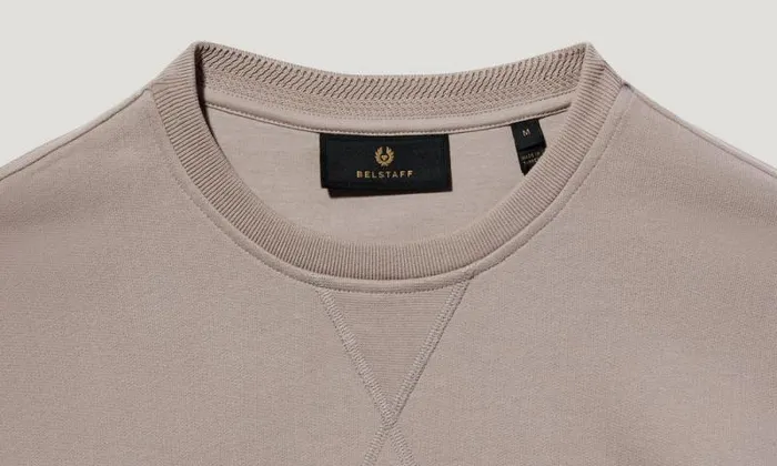 Hoodies and Sweatshirts Men Belstaff Belstaff Sweatshirt Pumice Hoodies and Sweatshirts Men Belstaff Belstaff Sweatshirt Pumice