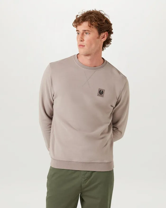 Hoodies and Sweatshirts Men Belstaff Belstaff Sweatshirt Pumice Hoodies and Sweatshirts Men Belstaff Belstaff Sweatshirt Pumice