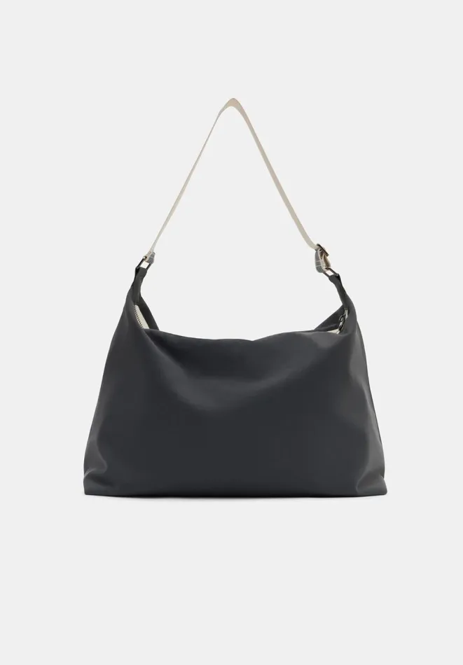 Hush Bags Women Bec Nylon Holdall Bag Charcoal Grey Hush Bags Women Bec Nylon Holdall Bag Charcoal Grey