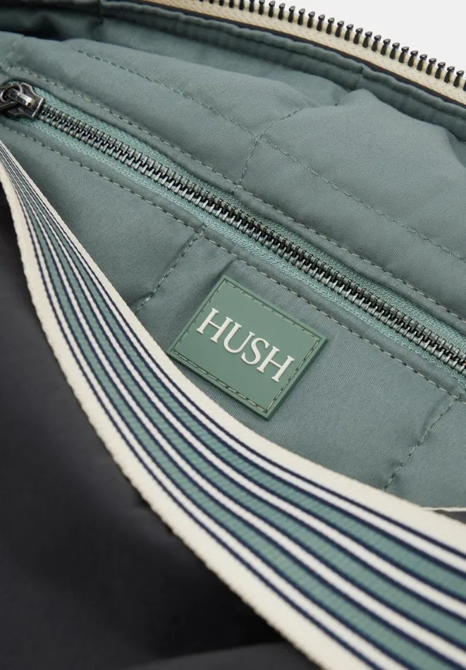 Hush Bags Women Bec Nylon Holdall Bag Charcoal Grey Hush Bags Women Bec Nylon Holdall Bag Charcoal Grey