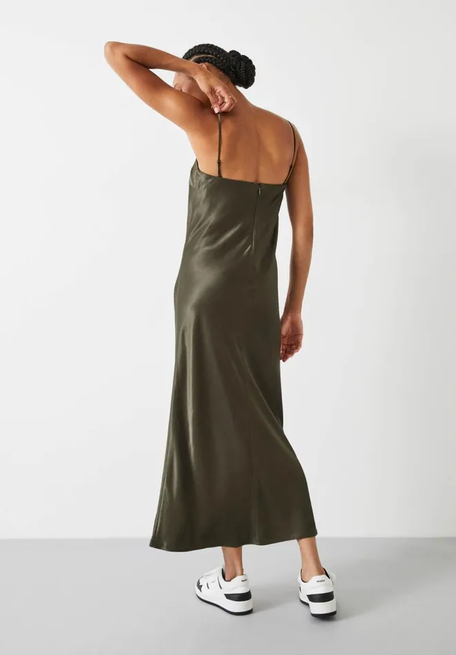 Hush Dresses Women Alessandra Slip Midi Dress Forest Green Hush Dresses Women Alessandra Slip Midi Dress Forest Green