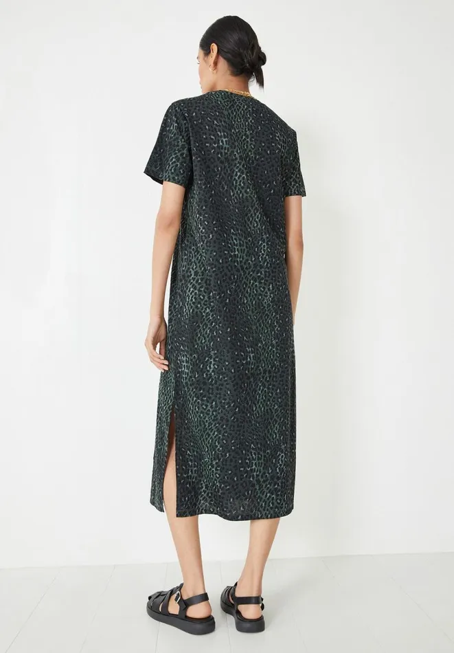 Hush Dresses Women Jamie Dress Ombre Leopard 8211 Khaki